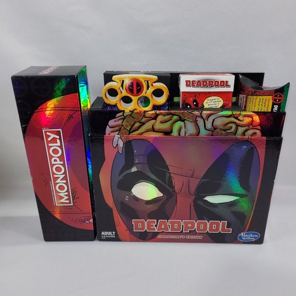 Marvel Deadpool Monopoly Collectors Edition Board Game by Hasbro - Picture 1 of 1